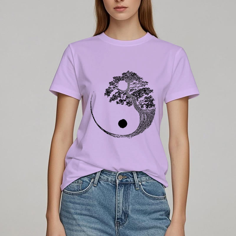Olivenorma Yin Yang Bonsai Tree T-shirt - image 22
