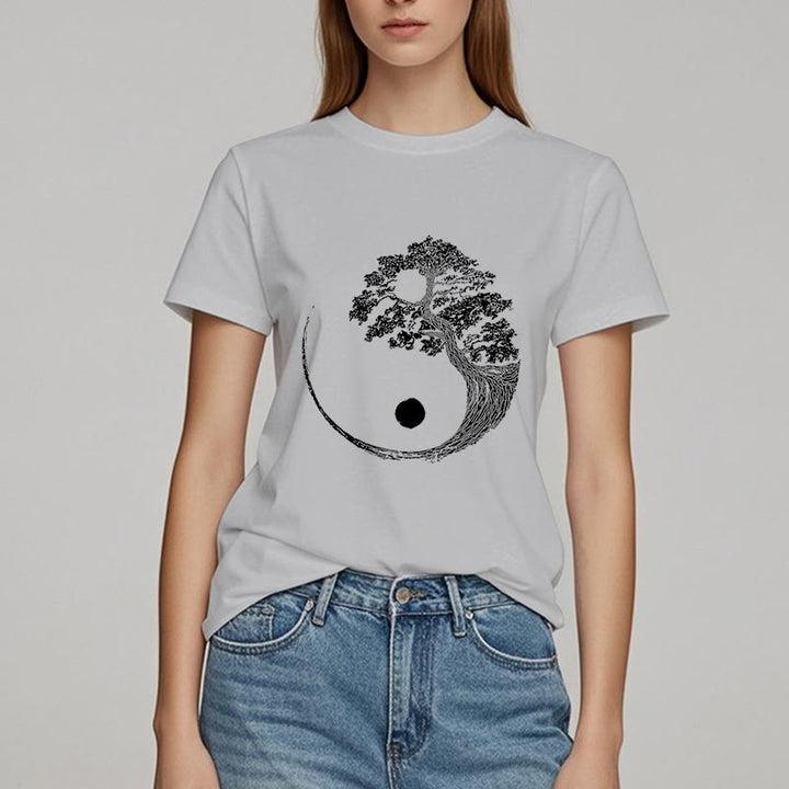 Olivenorma Yin Yang Bonsai Tree T-shirt - image 10