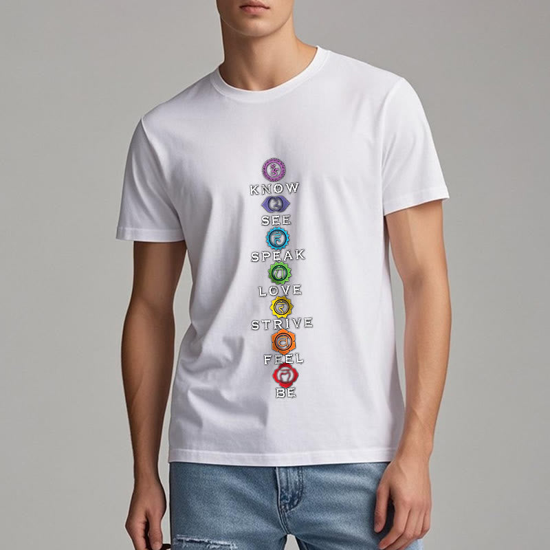 Olivenorma Chakra List Tantric Hinduism T-Shirt - image 8