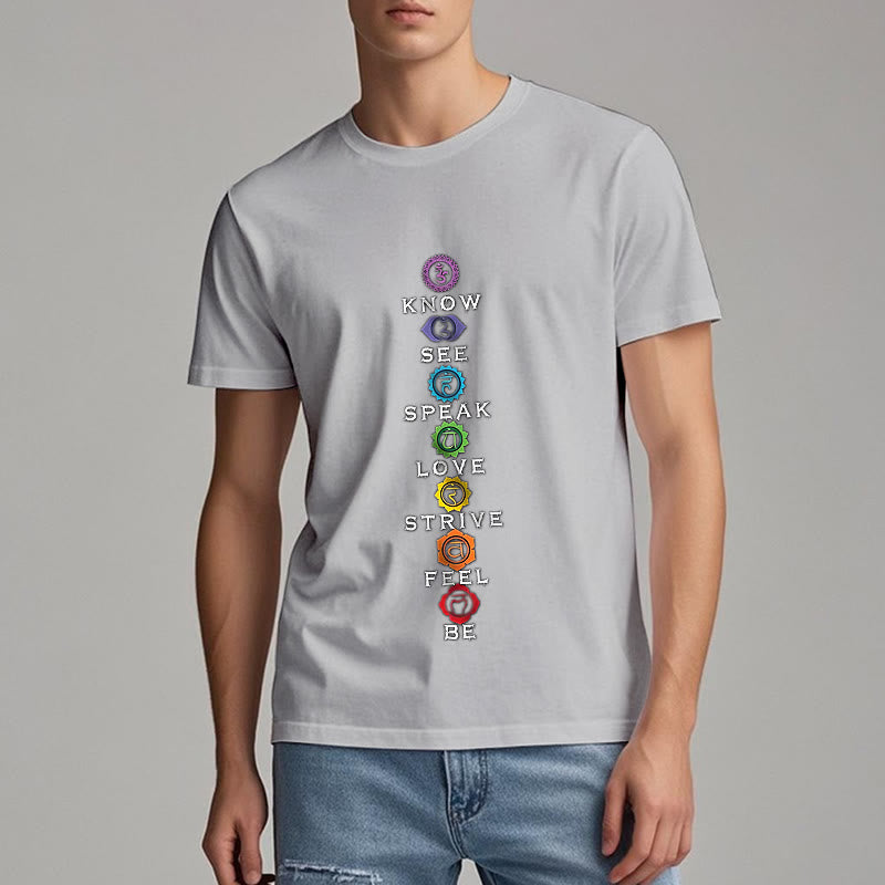 Olivenorma Chakra List Tantric Hinduism T-Shirt - image 10