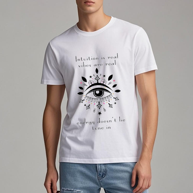 Olivenorma Intuition Evil Eye Design T-shirt - image 3