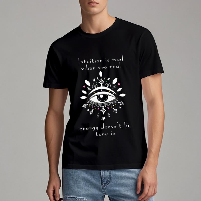 Olivenorma Intuition Evil Eye Design T-shirt - image 8