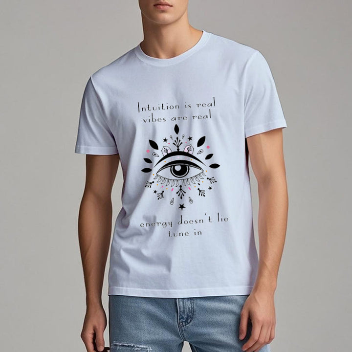 Olivenorma Intuition Evil Eye Design T-shirt - image 17