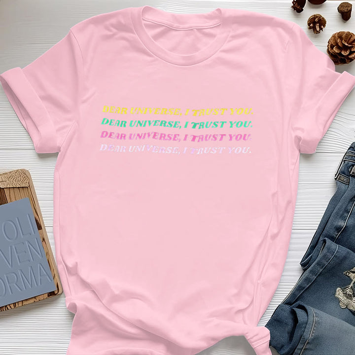 Olivenorma Dear Universe T-Shirt - Pink - 2XL - image 17