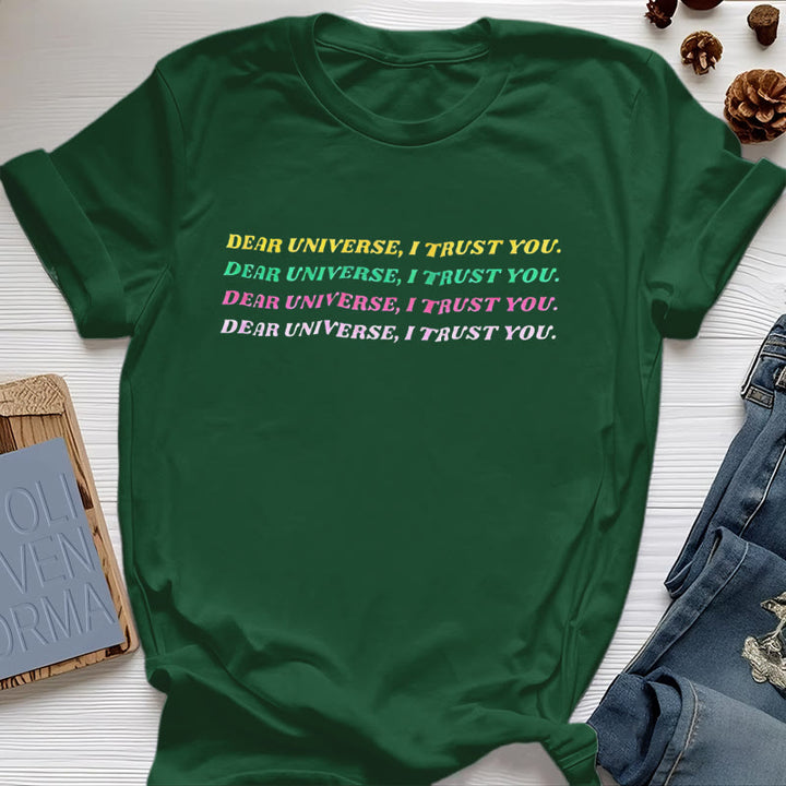Olivenorma Dear Universe T-Shirt - Dark Green - 2XL - image 25