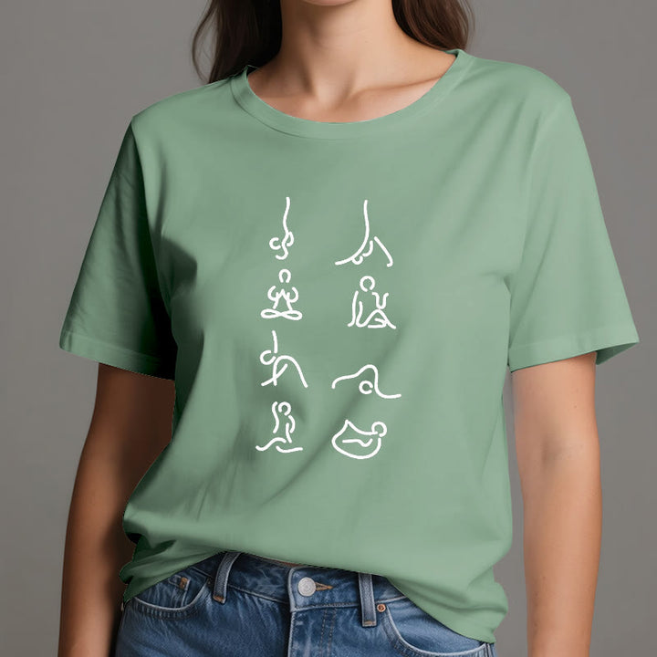 Olivenorma Yoga Meditation Moves T-Shirt - image 18