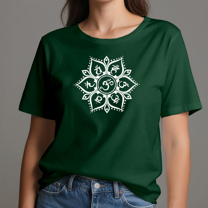 Olivenorma Seven Chakra Symbols T-Shirt - image 20