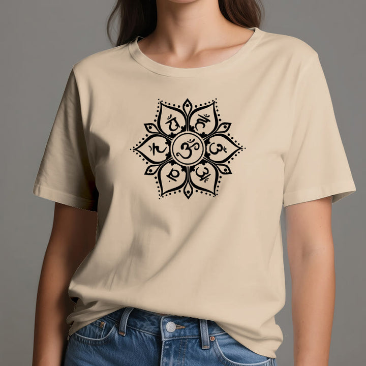 Olivenorma Seven Chakra Symbols T-Shirt - image 12