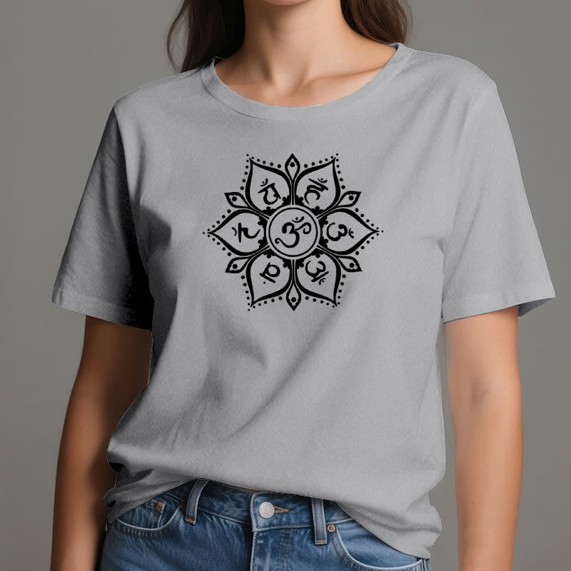 Olivenorma Seven Chakra Symbols T-Shirt - image 10