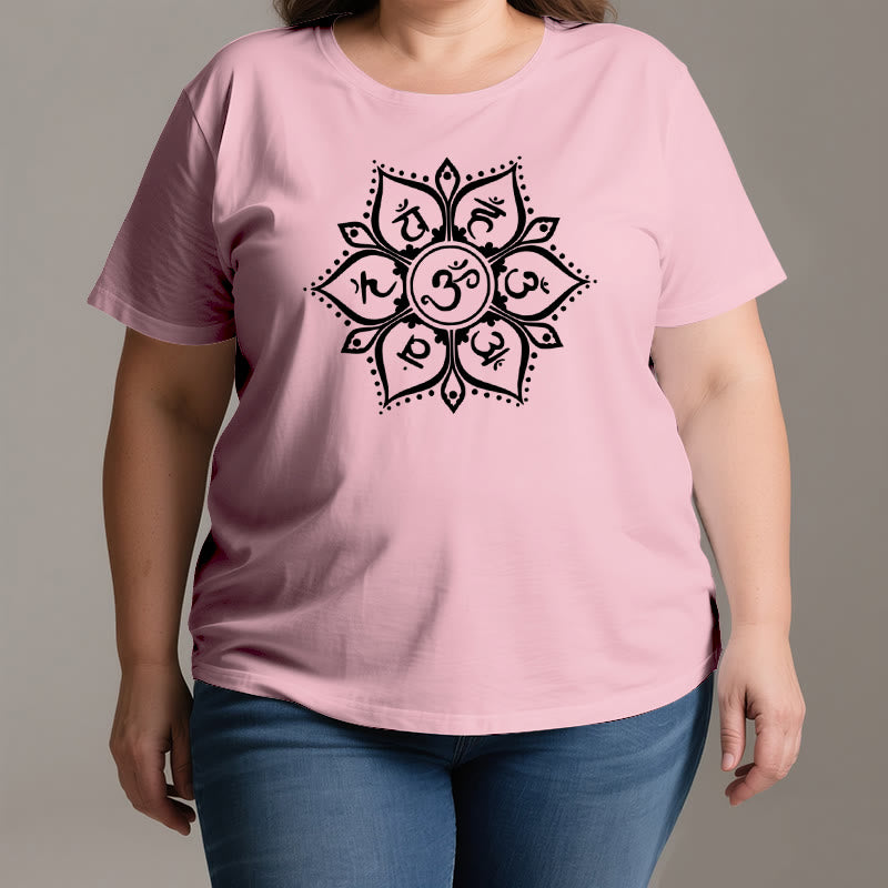 Olivenorma Seven Chakra Symbols T-Shirt - image 2