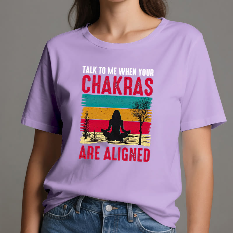 Olivenorma "Talk To Me When Your Chakras are Aligned" T-Shirt - image 16