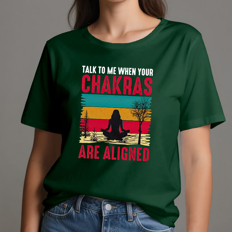 Olivenorma "Talk To Me When Your Chakras are Aligned" T-Shirt - image 20