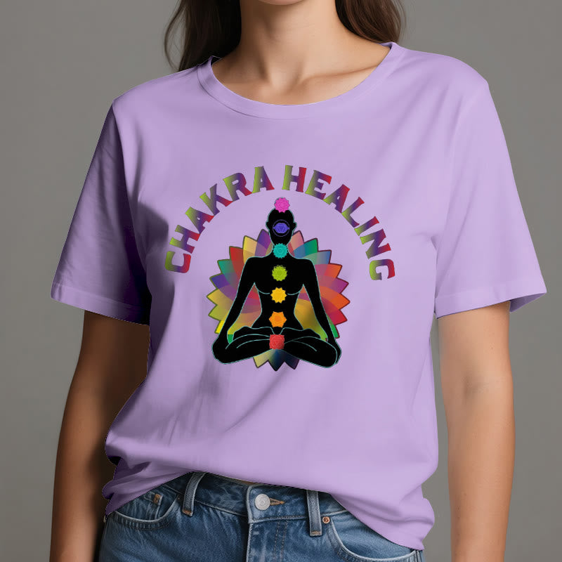 Olivenorma Chakra Healing Reiki Yoga Meditation T-Shirt - image 16