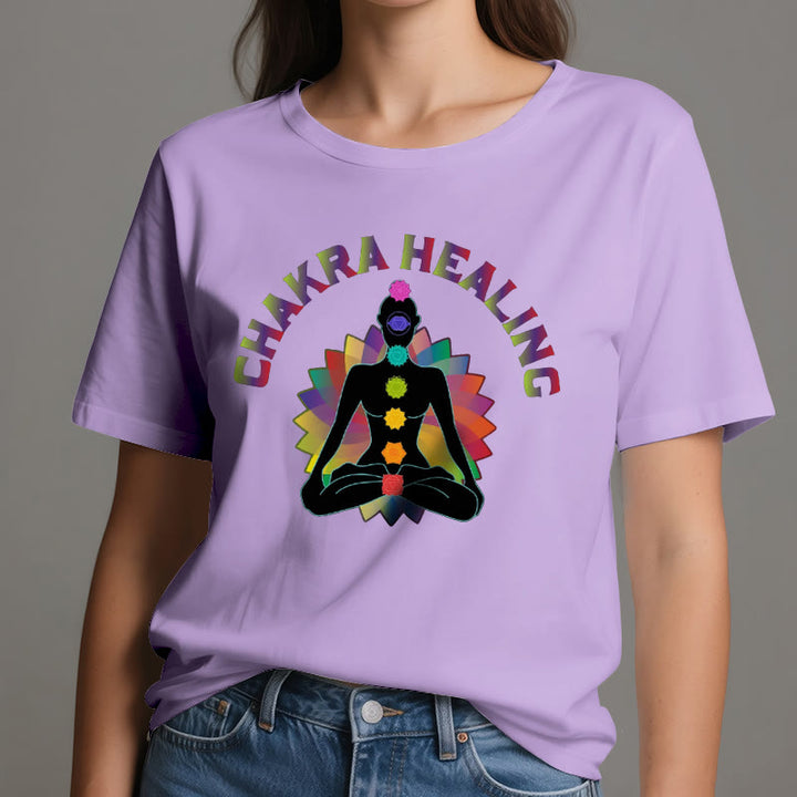 Olivenorma Chakra Healing Reiki Yoga Meditation T-Shirt - image 16