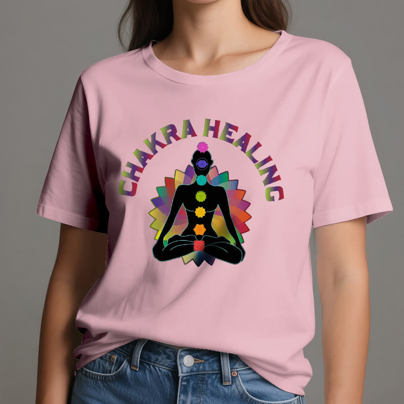 Olivenorma Chakra Healing Reiki Yoga Meditation T-Shirt - image 14