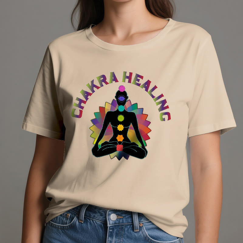 Olivenorma Chakra Healing Reiki Yoga Meditation T-Shirt - image 10