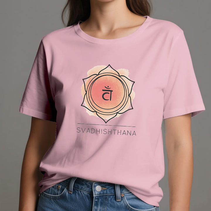 Olivenorma Orange Sacral Chakra Yoga T-Shirt - image 14