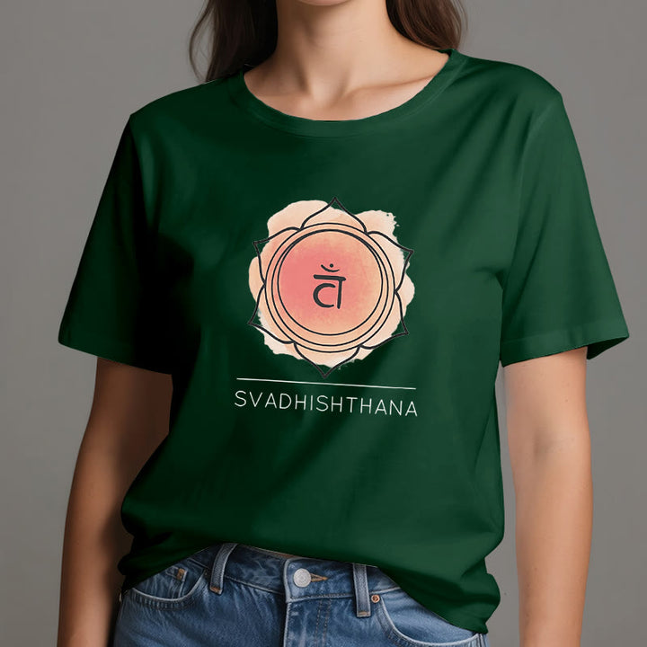 Olivenorma Orange Sacral Chakra Yoga T-Shirt - image 20