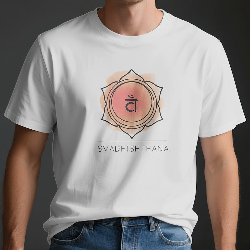 Olivenorma Orange Sacral Chakra Yoga T-Shirt - image 2