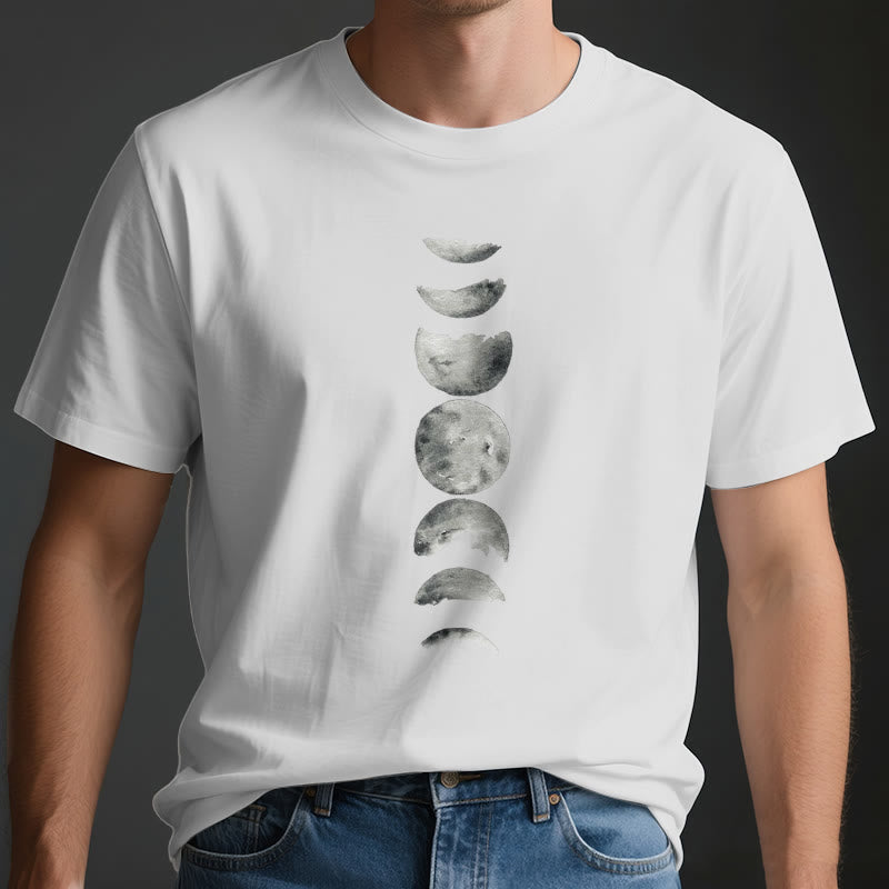 Olivenorma Moon Phase Meditation T-Shirt - image 3