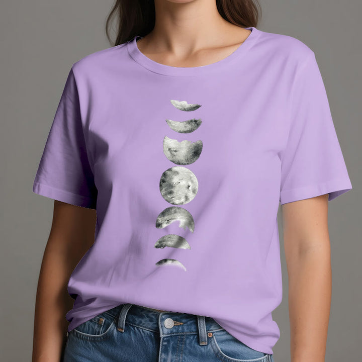 Olivenorma Moon Phase Meditation T-Shirt - image 16