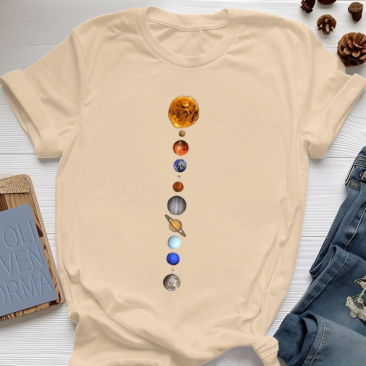 Olivenorma Solar System Galaxy Array Print T-Shirt - image 9