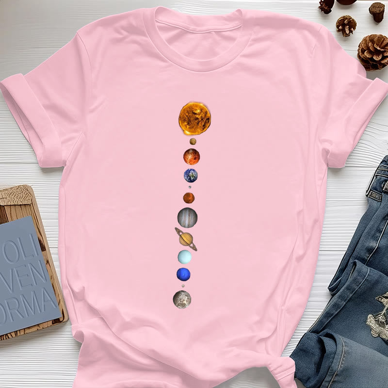 Olivenorma Solar System Galaxy Array Print T-Shirt - image 13