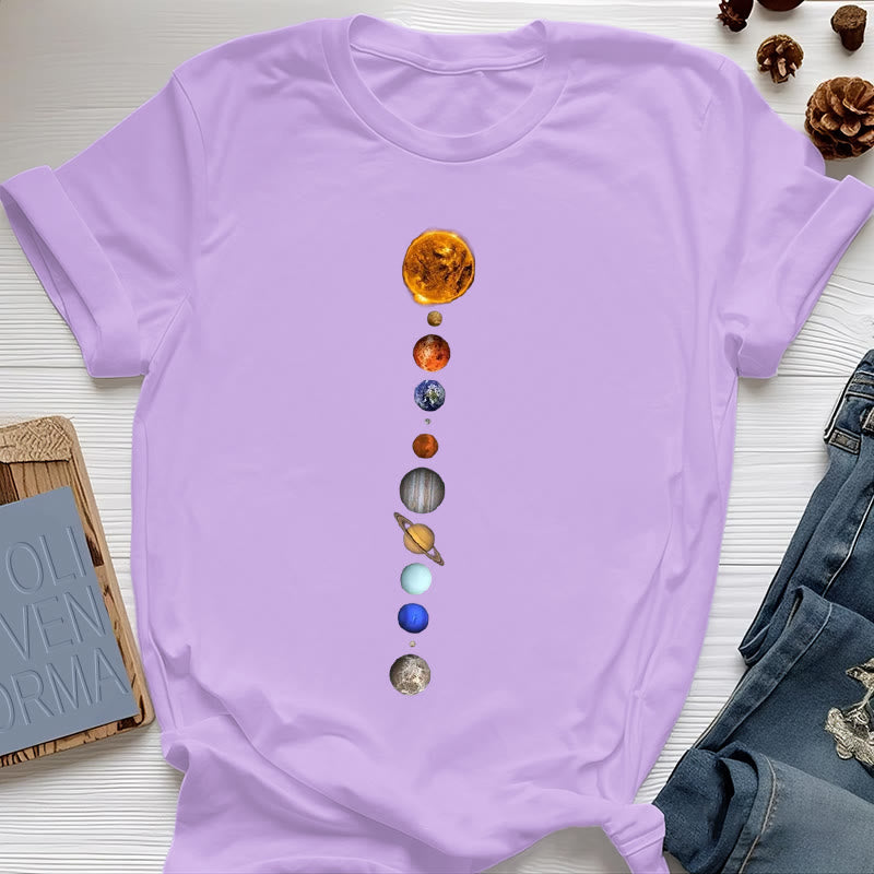 Olivenorma Solar System Galaxy Array Print T-Shirt - image 15