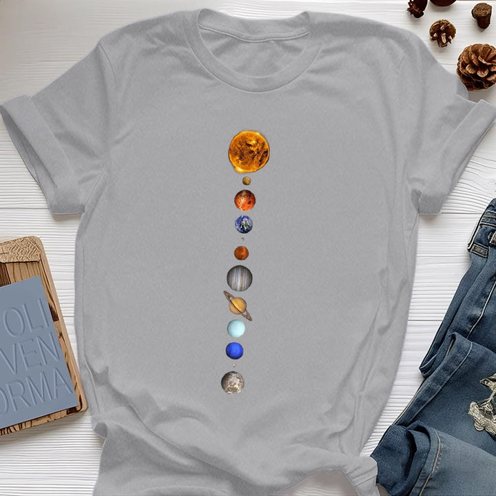 Olivenorma Solar System Galaxy Array Print T-Shirt - image 7