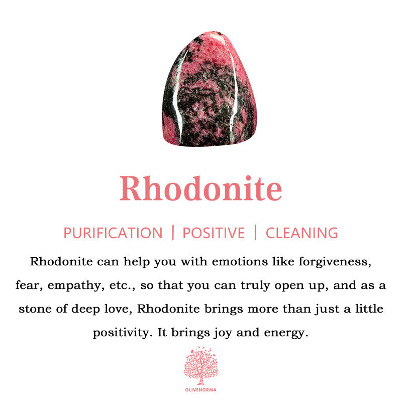 Olivenorma "​​Woodland Bloom​​" Rose Quartz Tranquility Essential Oil Bracelet - image 8