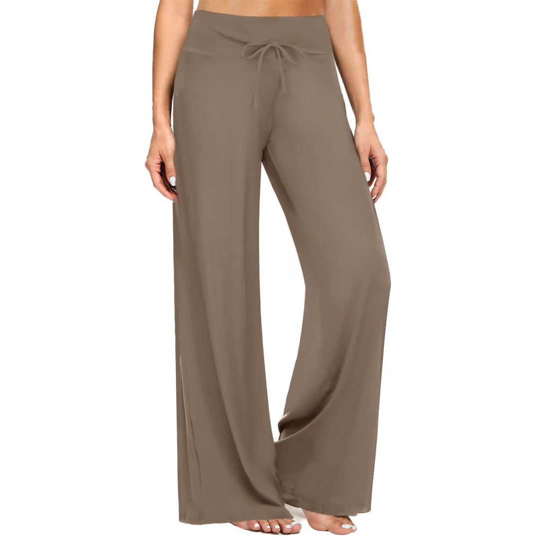 Olivenorma Casual Women's Pajama Soft Comfy Adjustable Lounge Pants - Khaki - XXL - image 5