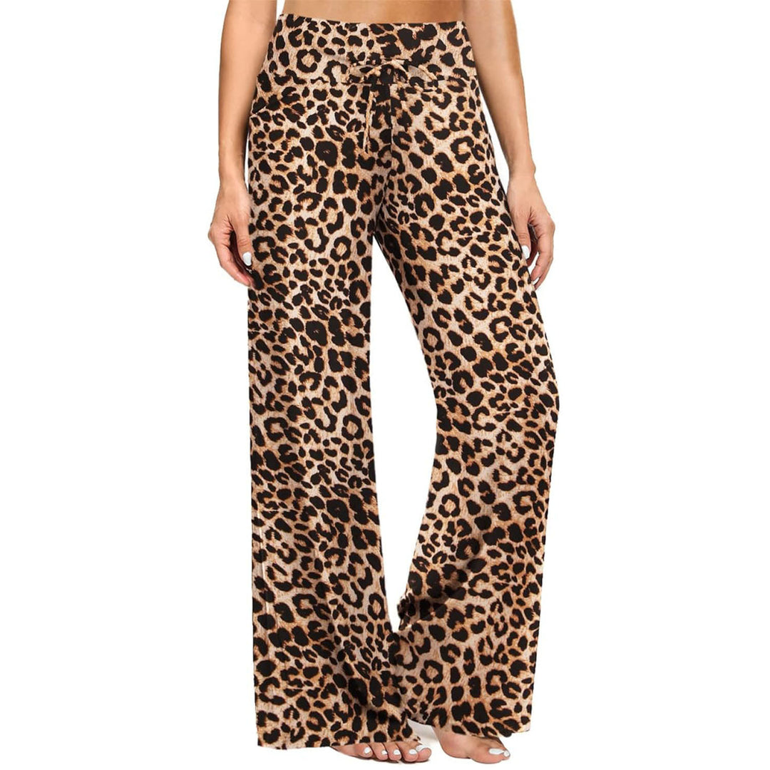 Olivenorma Casual Women's Pajama Soft Comfy Adjustable Lounge Pants - Leopard - XXL - image 13