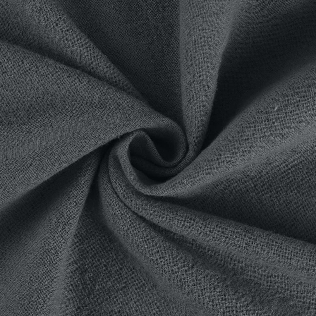 Olivenorma  Plain Color Casual Women's Cotton Linen Wide Leg Pants with Pockets - image 27