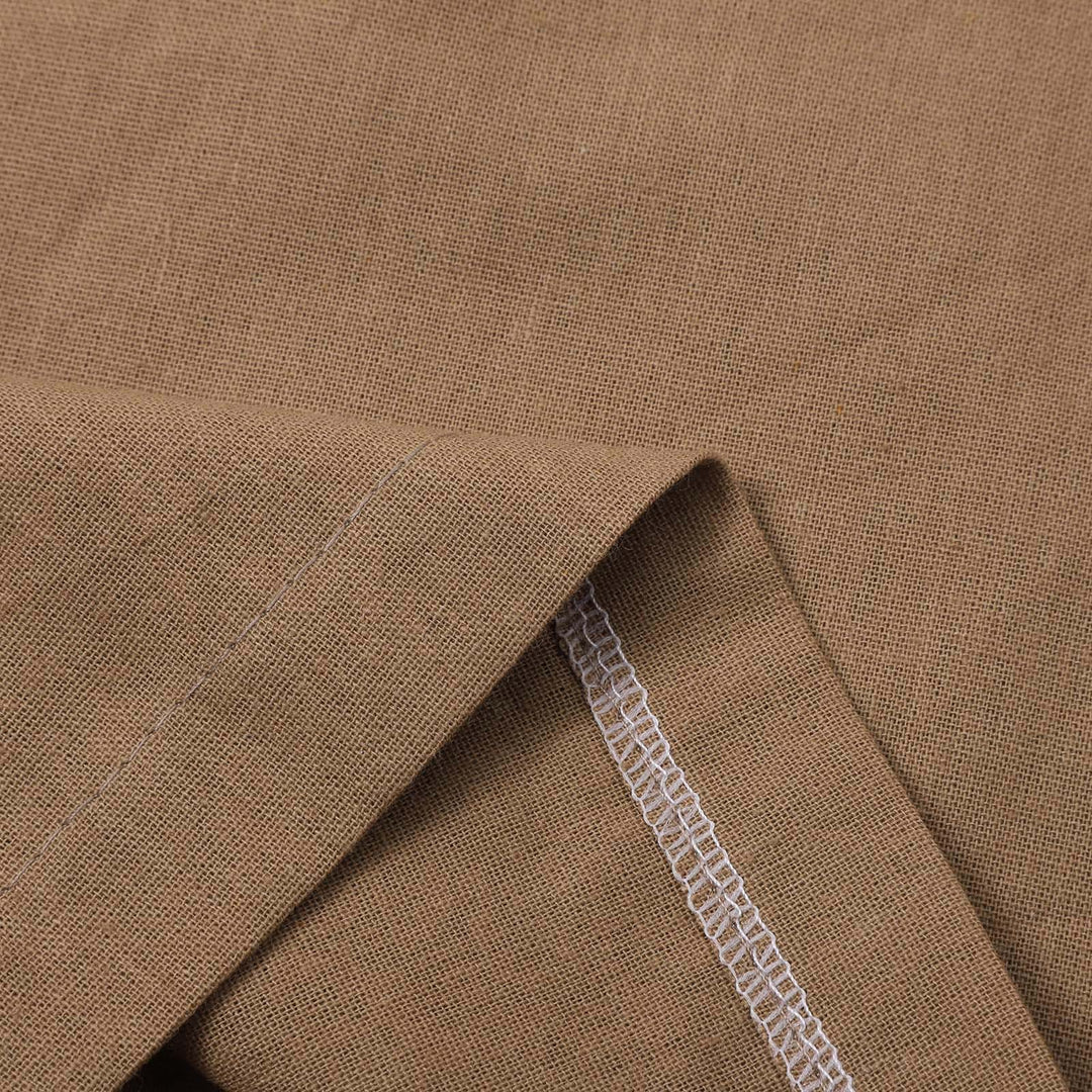 Olivenorma Plain Color Wide Leg High Waist Loose Fit Women's Lounge Pants with Pockets - image 30