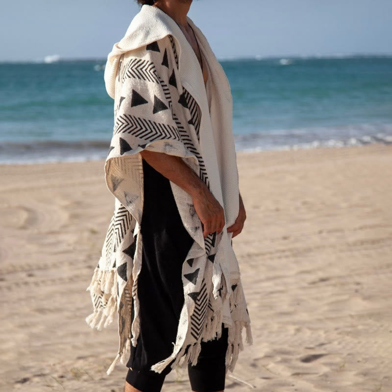 Olivenorma Men's Causal Open Front Hooded Cardigan - image 2