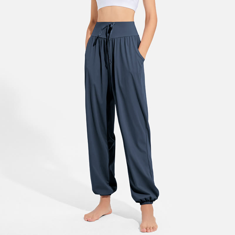 Olivenorma "Cool" Moisture-Absorbing & Breathable Yoga Harem Pants - image 16
