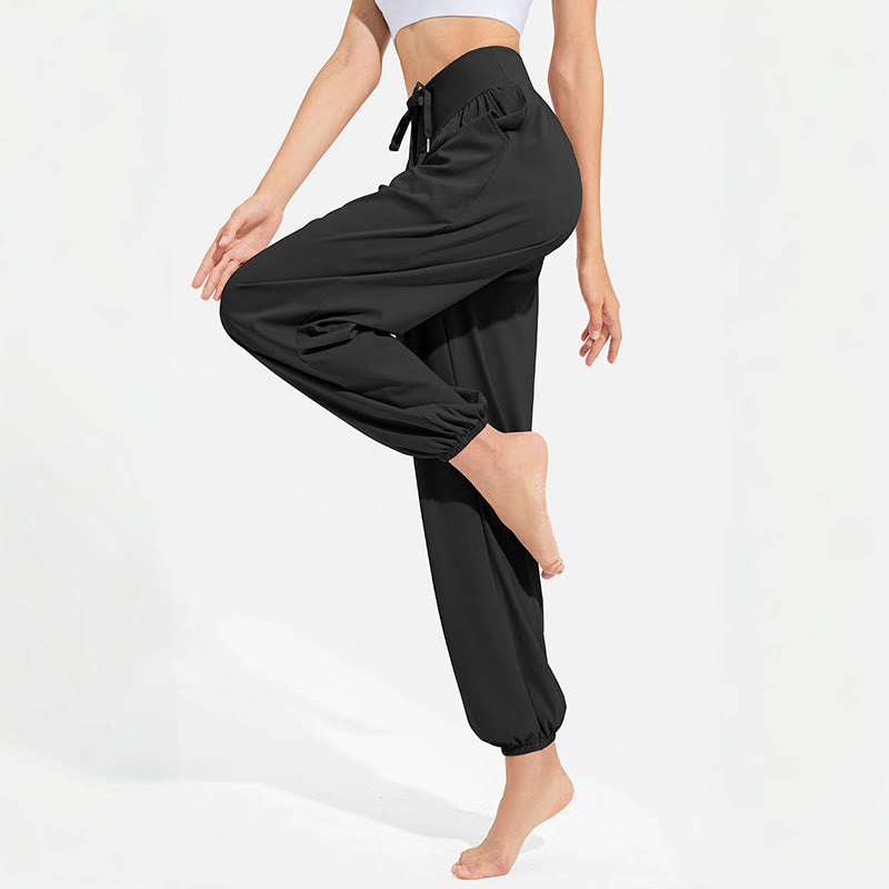 Olivenorma "Cool" Moisture-Absorbing & Breathable Yoga Harem Pants - image 13