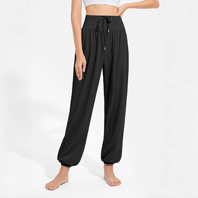 Olivenorma "Cool" Moisture-Absorbing & Breathable Yoga Harem Pants - image 12