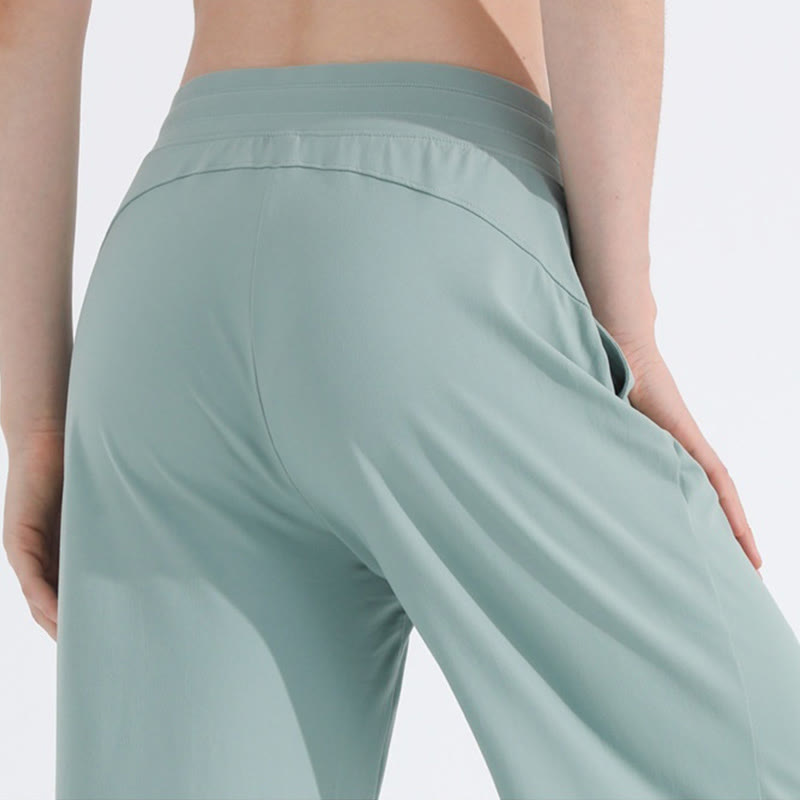 Olivenorma Plain Color Casual Loose Wide-Leg Brushed Women's Pants - image 6