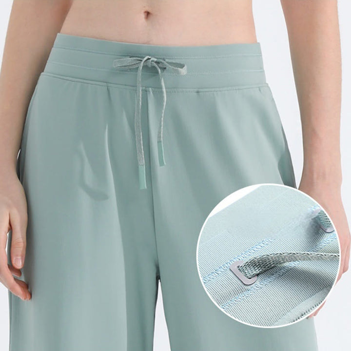 Olivenorma Plain Color Casual Loose Wide-Leg Brushed Women's Pants - image 5