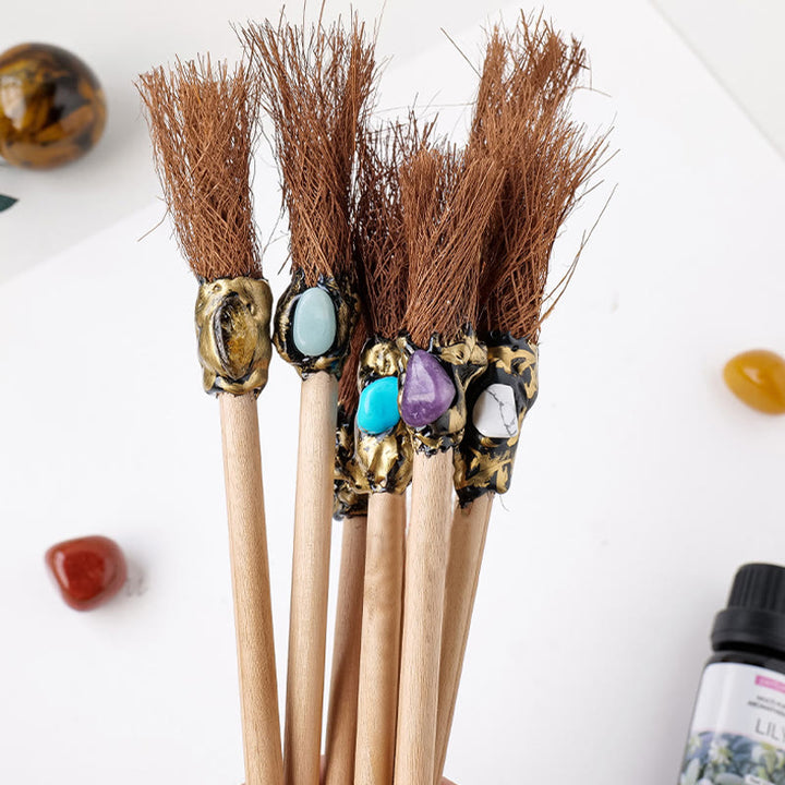 Olivenorma Crystal Decor Magic Broom Pencil Witches Broom - image 5