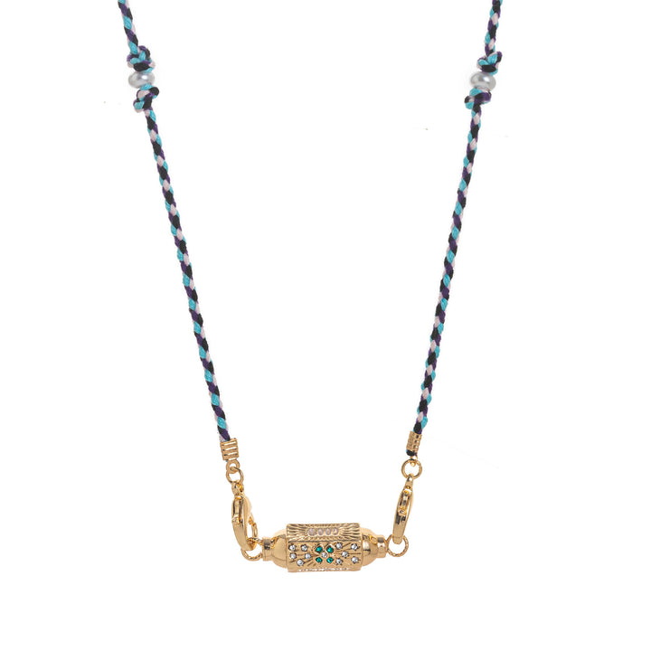 Olivenorma Braided Rope Colorful Tarot Kaleidoscope Pendant Necklace - Style #02 - image 12