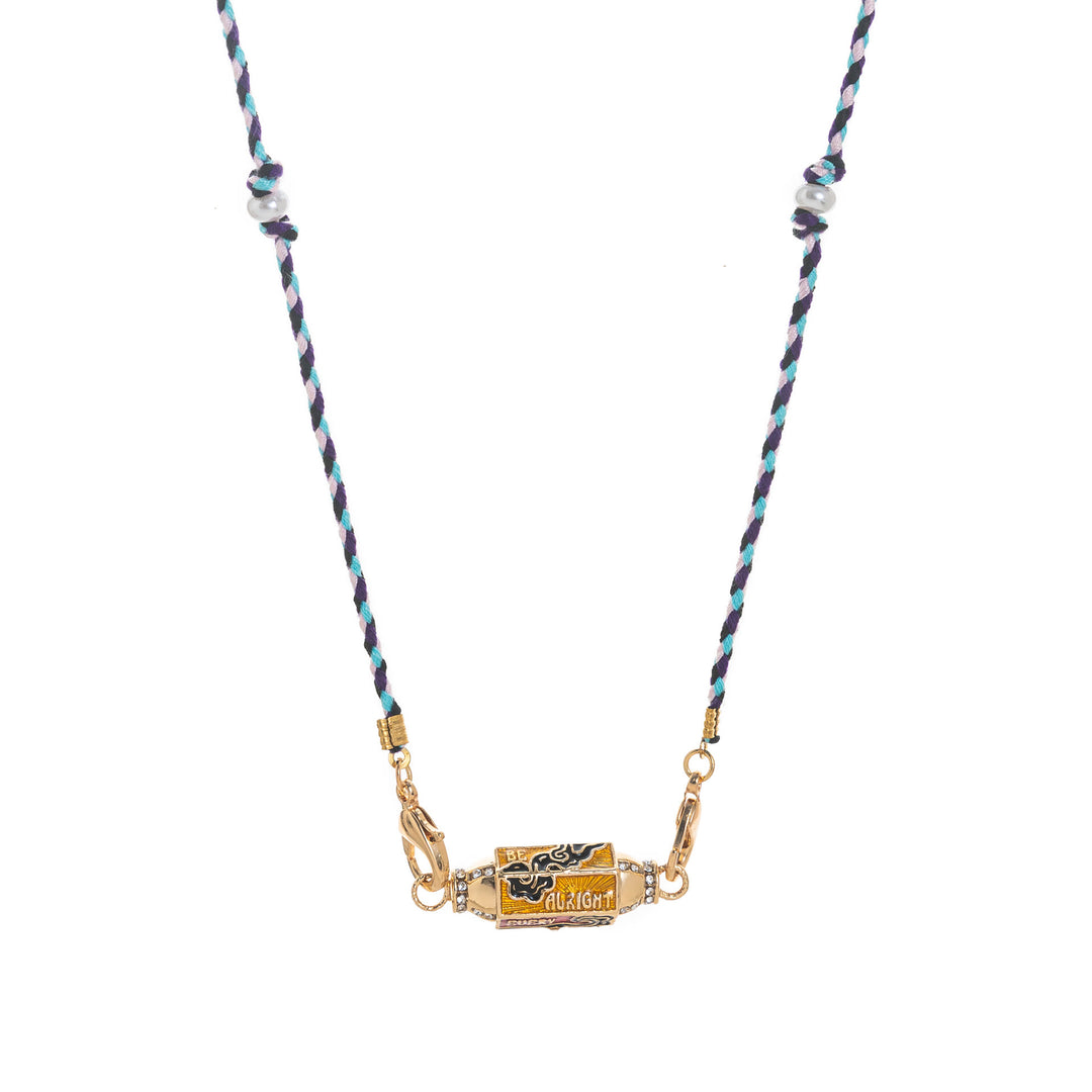 Olivenorma Braided Rope Colorful Tarot Kaleidoscope Pendant Necklace - Style #17 - image 27