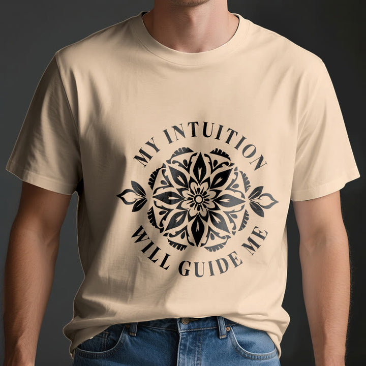 Olivenorma "MY INTUITION WILL GUIDE ME" Floral T-Shirt - image 3