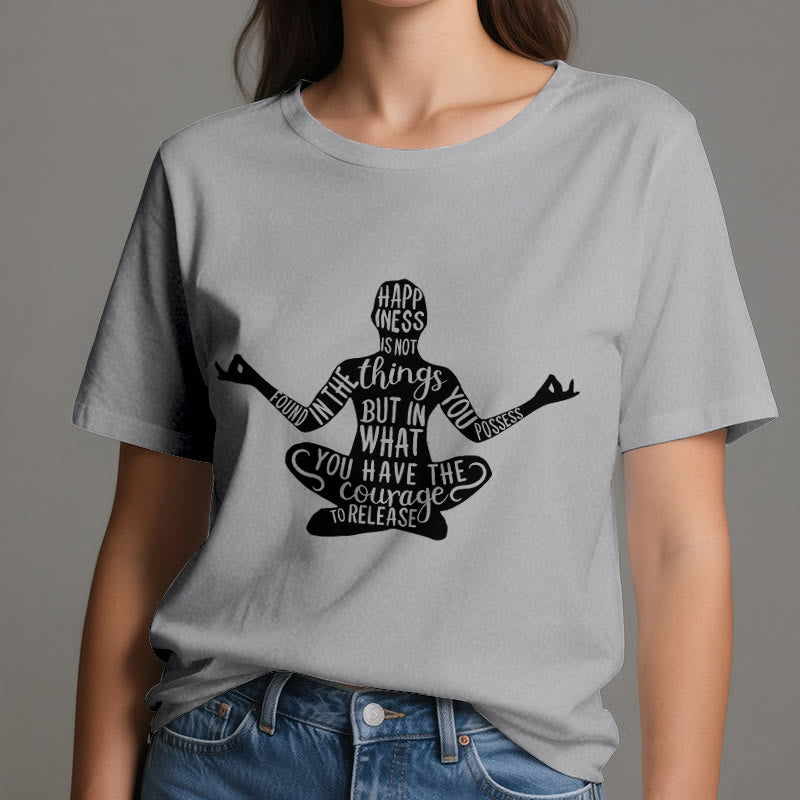 Olivenorma Meditation Tee Cotton Spiritual Yoga T-Shirt - image 10