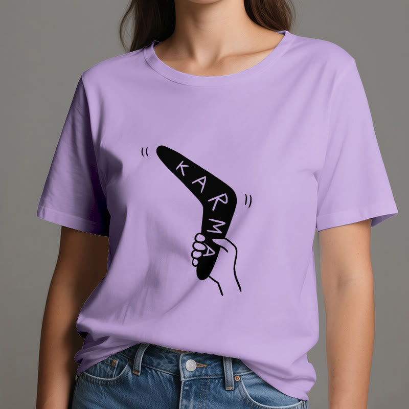 Olivenorma "KARMA" Funny Yoga Work Out Fitness T-Shirt - image 16