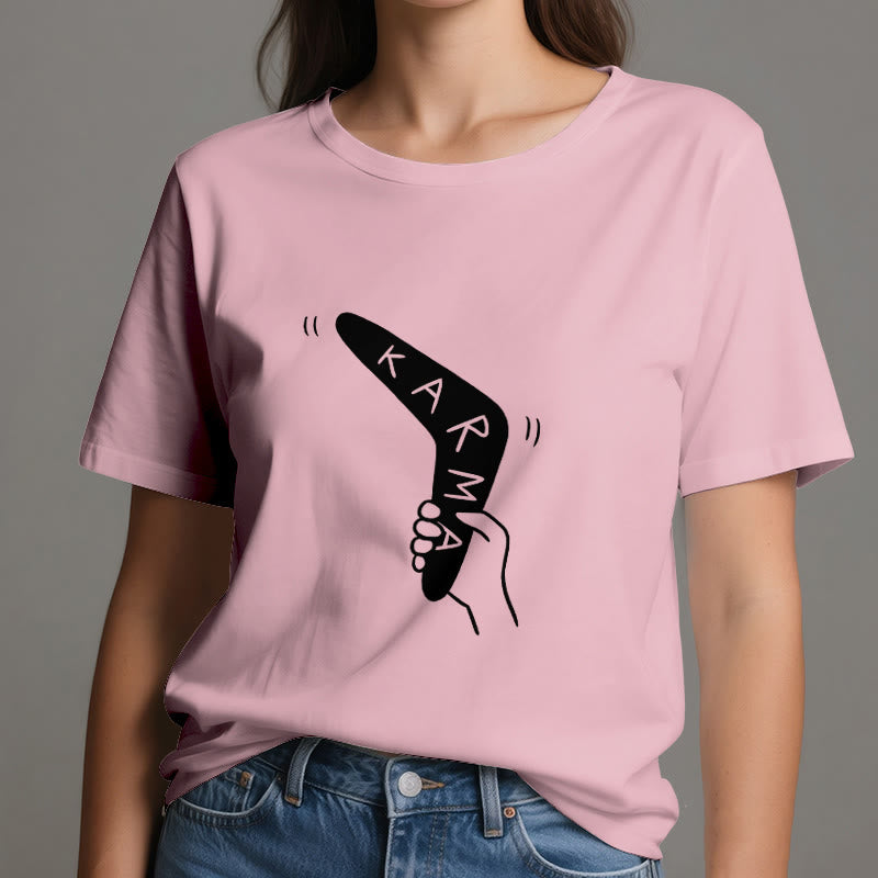 Olivenorma "KARMA" Funny Yoga Work Out Fitness T-Shirt - image 14