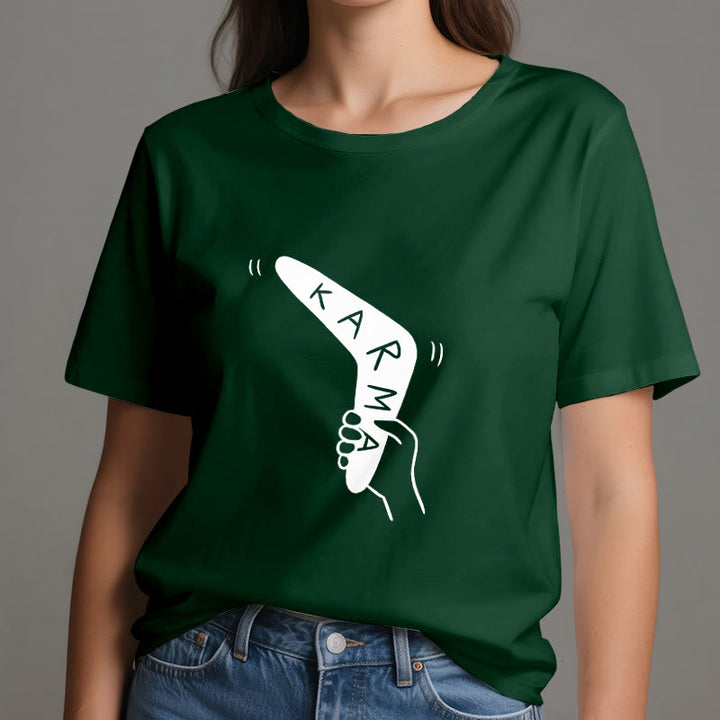 Olivenorma "KARMA" Funny Yoga Work Out Fitness T-Shirt - image 20