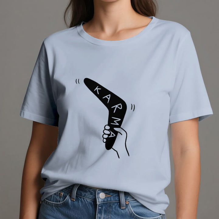 Olivenorma "KARMA" Funny Yoga Work Out Fitness T-Shirt - image 12