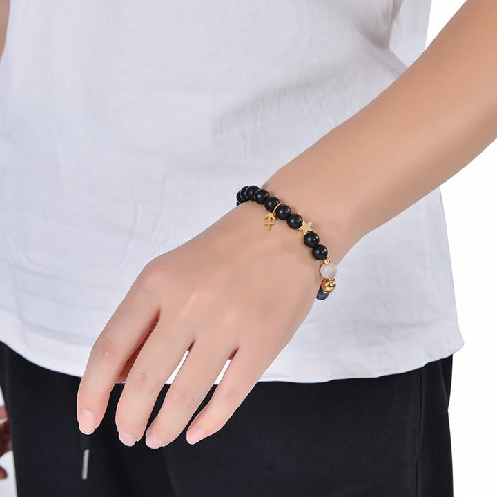 Olivenorma Twelve Constellations Eight Planets Gemstone Bracelet - image 2